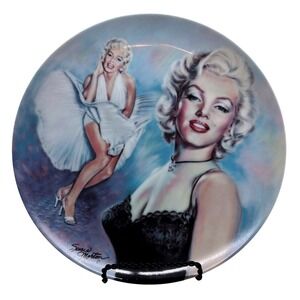 Marilyn Monroe Collector Plate by Susie Morton Limited Ed. R.J. Ernst # 2431 MCM